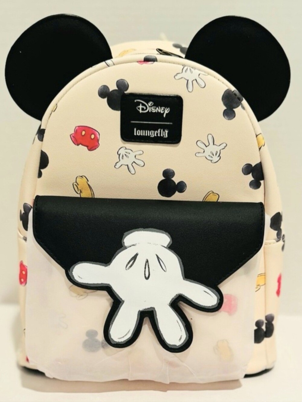 NWT Loungefly Disney Mickey Mouse Hand Mini Backpack